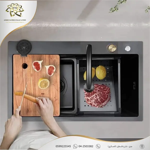 مجالي مطبخ، ستانلس ستيل M1439