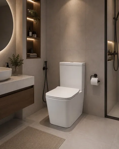 Monoblock toilets M1581