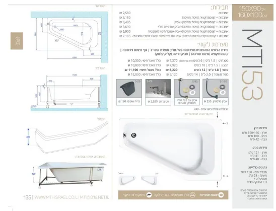 Jacuzzi dimensions 53