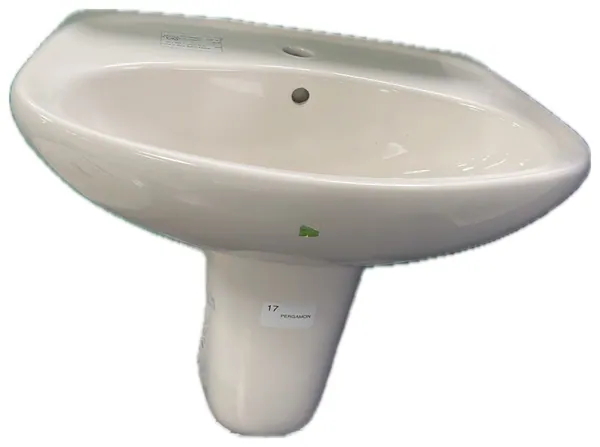כיורים עם חצי עמוד M962