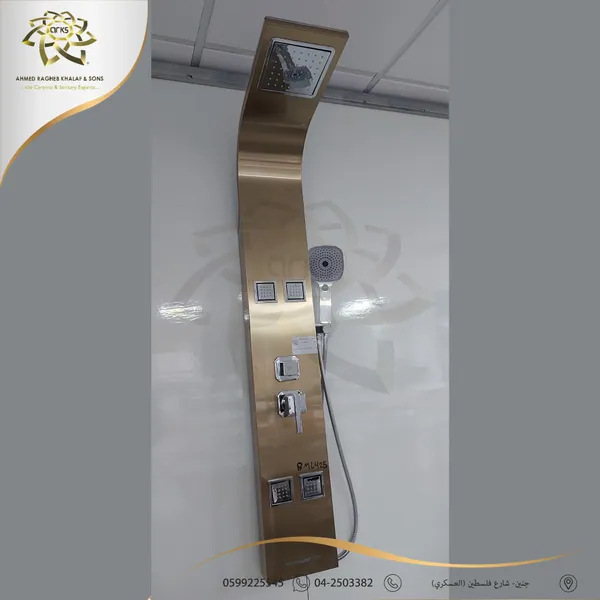 עמודים וסטים למקלחת, מעמדי מקלחת רחבים BML425