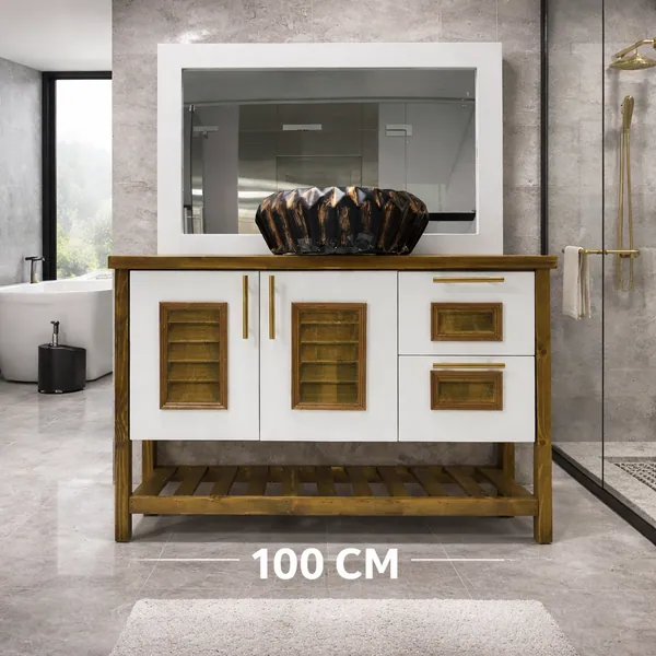 خزائن حمام، مشتاح، 100 cm K641