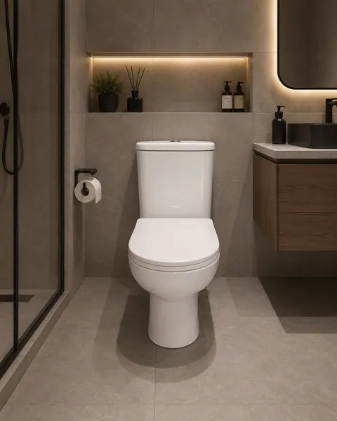 Monoblock toilets M1604