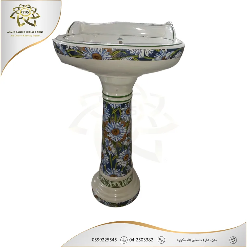 M601 مغاسل مع رجل, المنتج
