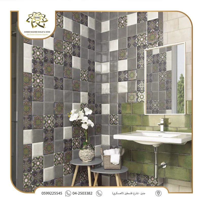 D579 ⁦15×15⁩ جدران كراميكا اسباني, على التنفيذ