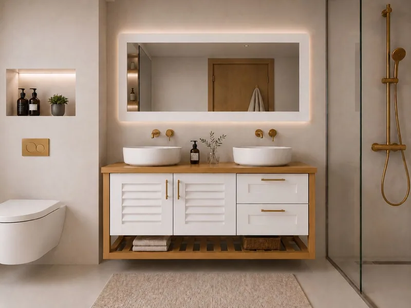 K437 خزائن حمام، مشتاح، 120 cm, المنتج