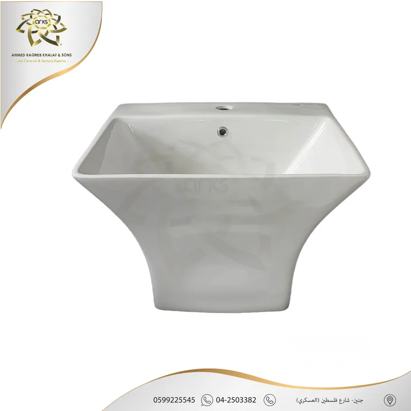 M1430 مغاسل نص رجل, المنتج