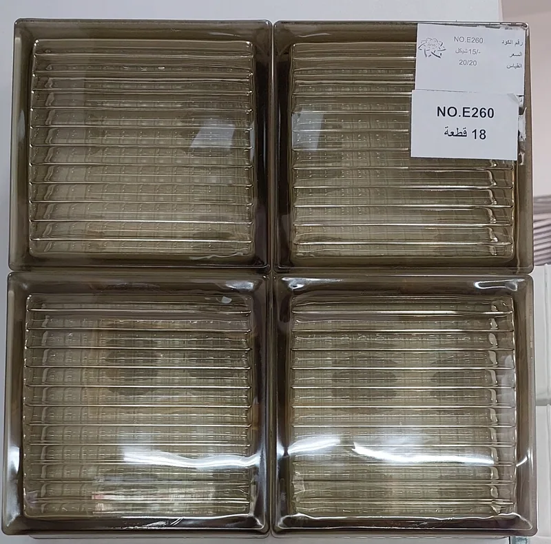 E260 Glass blocks, Product
