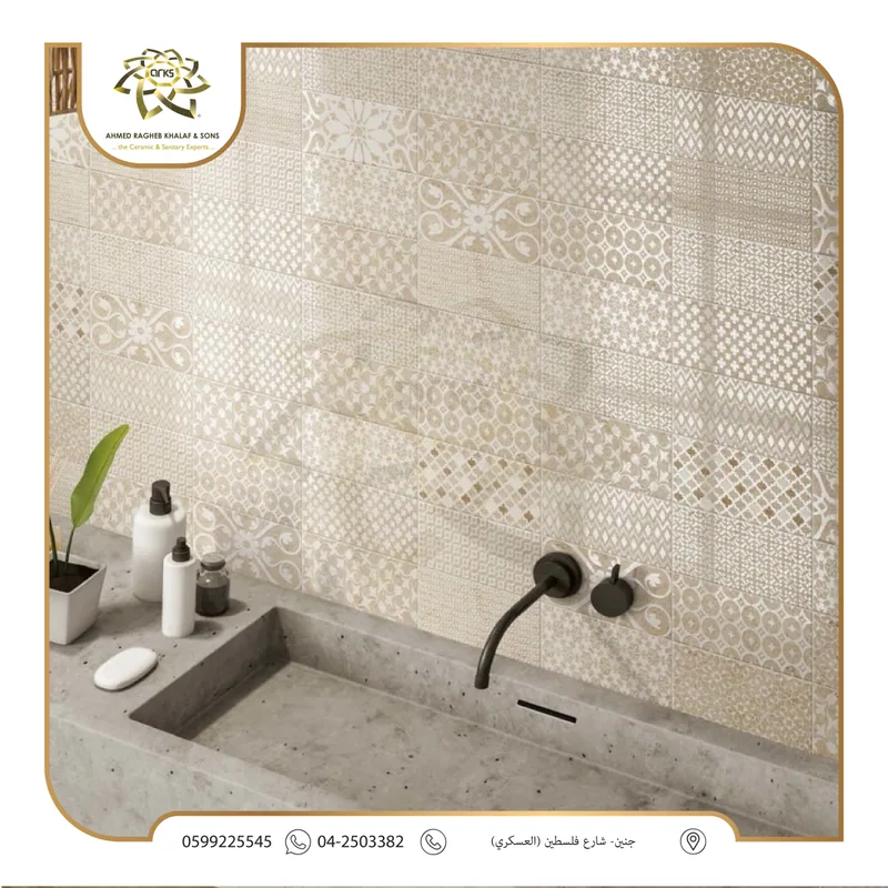 D611 ⁦10×20⁩ جدران كراميكا اسباني, على التنفيذ