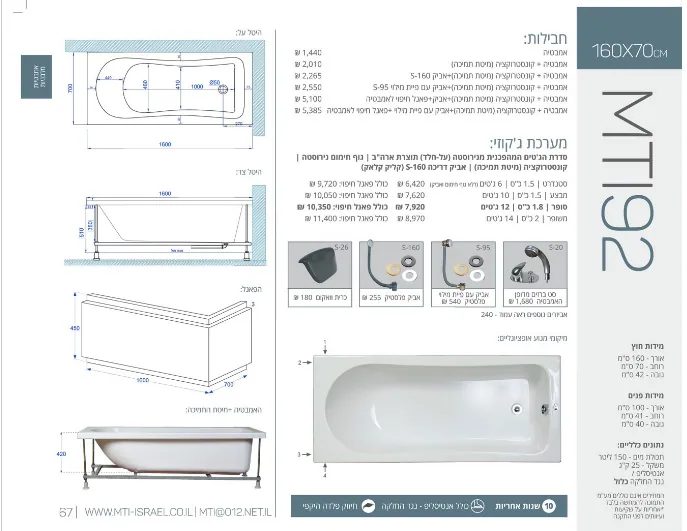 92 Jacuzzi dimensions, Product