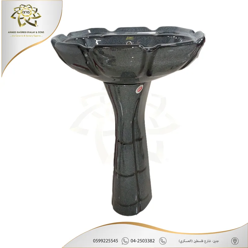M214 مغاسل مع رجل, المنتج