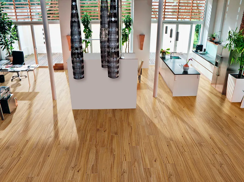 2127 Spanish porcelain matte 23×120, Installed