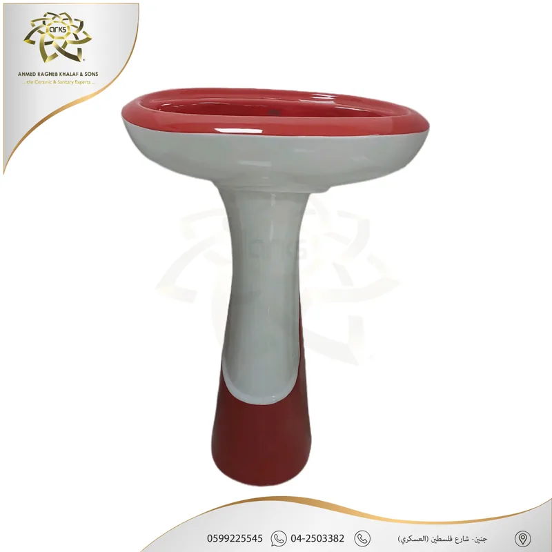 M230 مغاسل مع رجل, المنتج