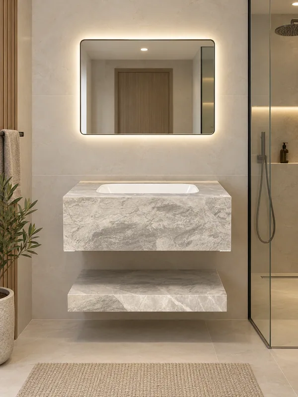 K870 Bathroom vanities, Porcelain, 60 cm, Product